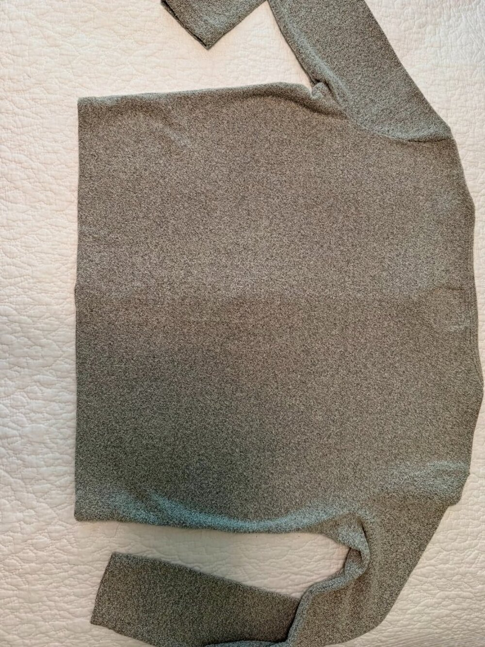 Vintage Lee Riveted Gray Button‑Front Sweater – Size Small – Made in Israel - Picture 11 of 11